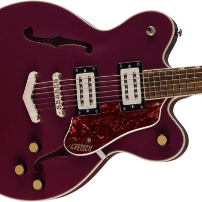 81LiUvDE8JL. AC SL1500 Gretsch G2622 Streamliner Center Block Double-Cut Electric Guitar – Burnt Orchid