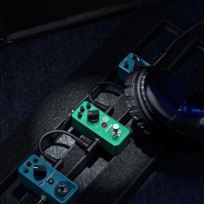 Donner Reverb Guitar Pedal, Verb Square Digital Reverb 7 Modes Room, Hall, Church, Spring, Plate, Studio, Mod, True Bypass