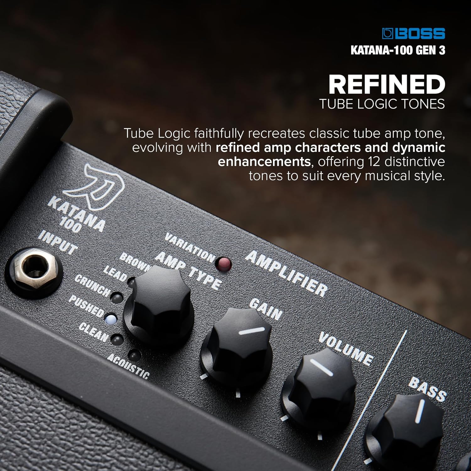 Boss Katana-100 Gen 3 100-watt 1 x 12-inch Combo Amplifier