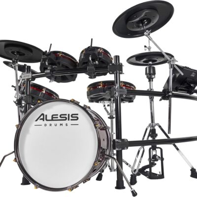 Alesis Strata Prime Electric Drum Set with Touch Screen, Triple-Zone ARC Cymbals, Active Magnetic Hi-Hat Controller, Dual-Zone Mesh Heads, 20 Kick, 215,000 Multi-Channel Samples