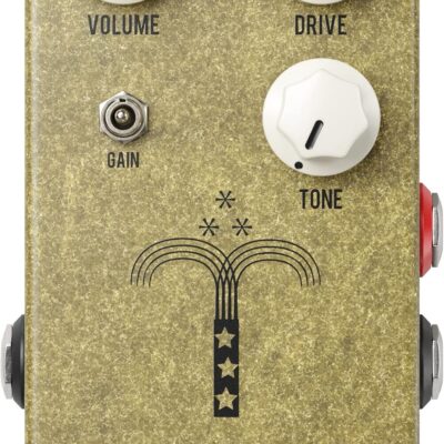 JHS Morning Glory V4 Overdrive Guitar Effects Pedal & JHS Red Remote Footswitch