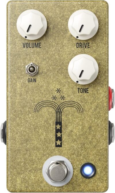 JHS Morning Glory V4 Overdrive Guitar Effects Pedal & JHS Red Remote Footswitch