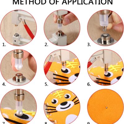 Pearl Setting Machine and Hand Press Pearl Setting Tools, Beads Rivet Fixing Machine with Beads Screw Heads Tweezers for DIY Crafts Accessories