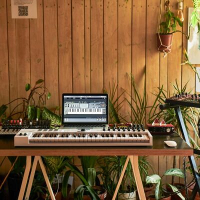 Arturia KeyLab Essential mk3 — 49 Key USB MIDI Keyboard Controller with Analog Lab V Software Included