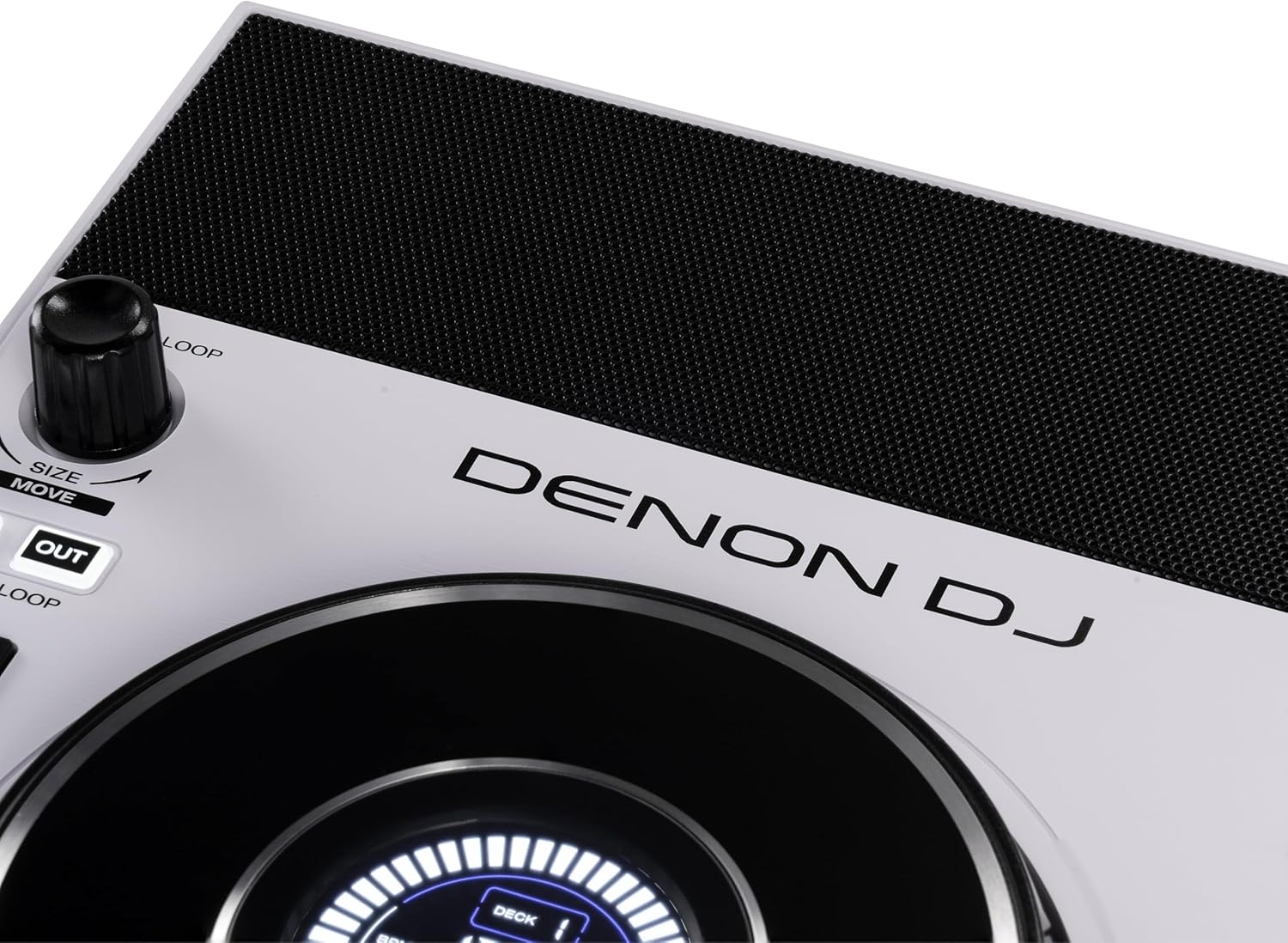 Denon DJ SC LIVE 4 WHITE – Standalone DJ Controller with Stems on 4-Decks, Wi-Fi Streaming, Build-in Speakers, Serato DJ and Virtual DJ Compatible
