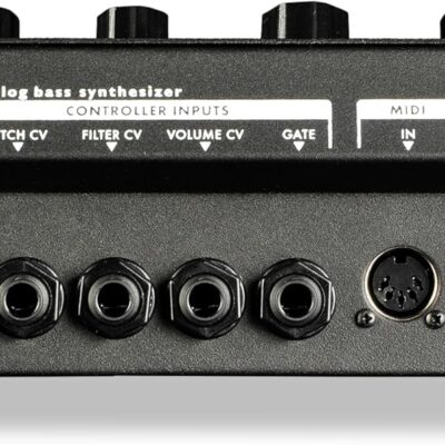 MOOG Minitaur – Analog Bass Synthesizer Module with Headphone Amp, 128 Presets, Software Editor