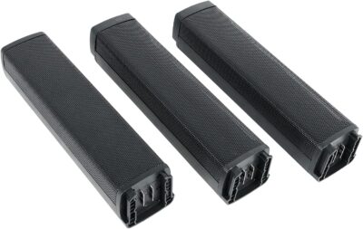 81QRfOf5WbL. AC SL1500 Rockville Titan Portable Array 1200W Battery Powered PA DJ Speaker System w/Subwoofer, Bluetooth 5.0, Rechargeable Battery, Built-in Mixer, for Outdoor Events and Small Gigs