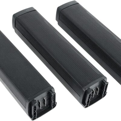 81QRfOf5WbL. AC SL1500 Rockville Titan Portable Array 1200W Battery Powered PA DJ Speaker System w/Subwoofer, Bluetooth 5.0, Rechargeable Battery, Built-in Mixer, for Outdoor Events and Small Gigs