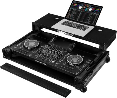 Denon DJ SC LIVE 4 I-Board Flight Case with Glide Style Laptop Platform