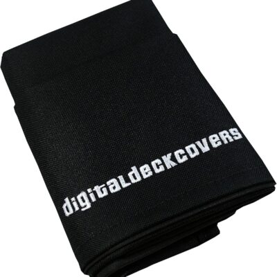 Premium Dust Cover for MOOG SUB 37, Subsequent 37, Little Phatty, Stage II – Water Resistant, Antistatic Synthesizer Protector by DigitalDeckCovers – Heavy Duty Black Fabric Cover