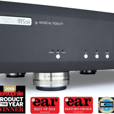 81Qt2nJQoHL. AC SL1500 IsoAcoustics Orea Series Audio Equipment Isolators (Indigo – 16 lbs Max/pc)