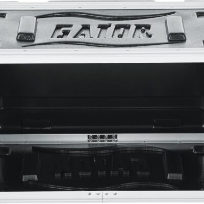 81QzXswu6eL. AC SL1500 Gator Cases Lightweight Molded 6U Rack Case with Heavy Duty Latches, Shallow 14.25 Depth (GR-6S)