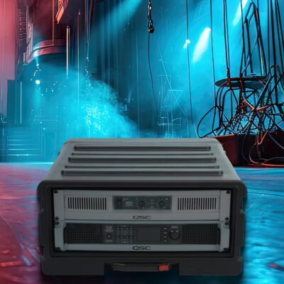 81RX8pK DLL. AC SL1500 SKB 4U rSeries Rolling Rack with Integrated Back Wheels and 1-Touch Pull Handle, Comes with 4 Rack Units and Interlocking Molded Stacking Bars