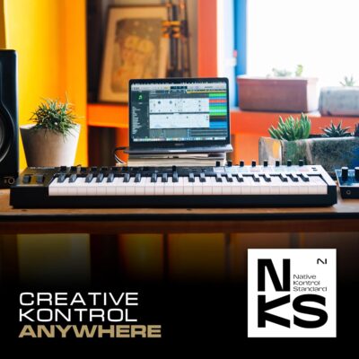 81T8NGZofDL. AC SL1500 M-AUDIO Oxygen Pro 49 Key USB MIDI Keyboard Controller With Beat Pads, MIDI-assignable Knobs, Buttons and Faders, and Native Instruments Sound Package (NKS Integration)