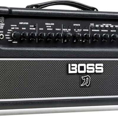 81TgLEow09L. AC SL1500 BOSS Katana Artist Head Gen 3 Guitar Amplifier | Flagship 100-Watt Amp Head | Evolved Tube Logic Sound | Sophisticated Tone Tools | Advanced Performance Features