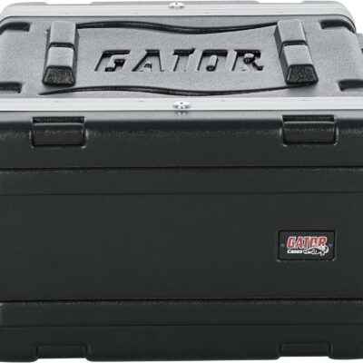 81Ug88gJZ3L. AC SL1500 Gator Cases Lightweight Molded 6U Rack Case with Heavy Duty Latches, Standard 19.25 Depth (GR-6L)