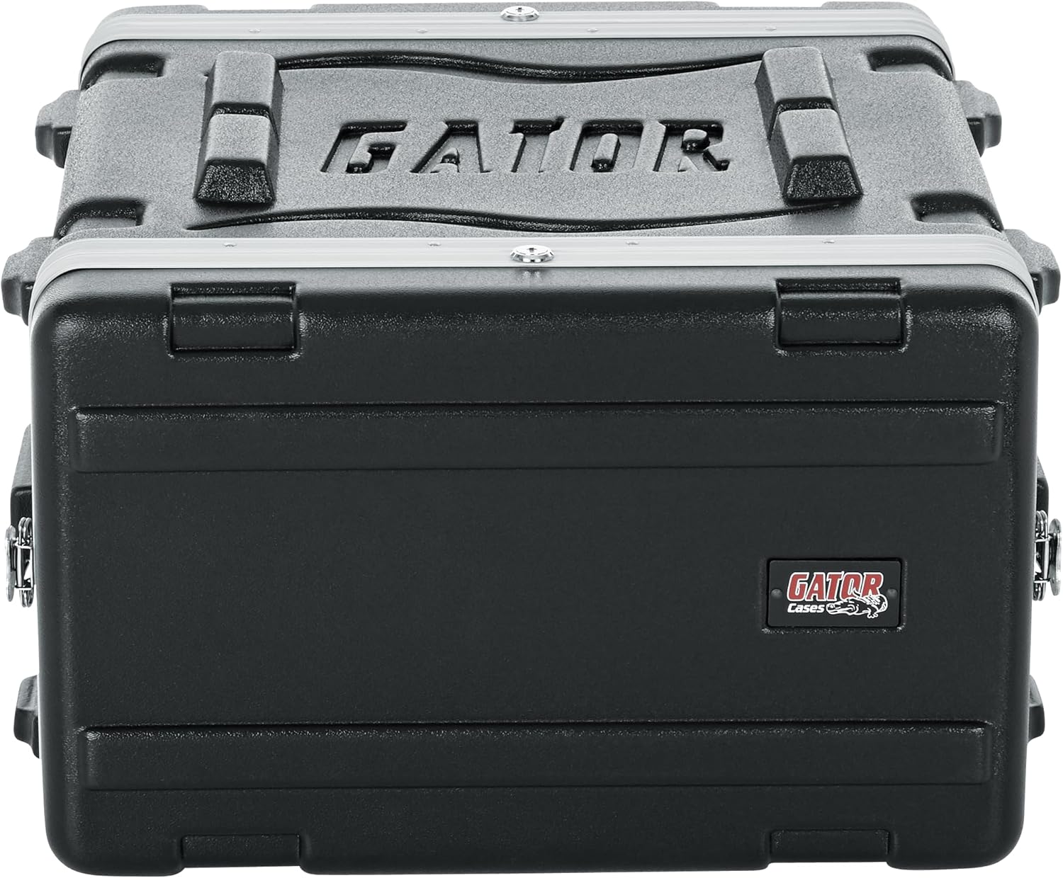 Gator Cases Lightweight Molded 6U Rack Case with Heavy Duty Latches, Standard 19.25 Depth (GR-6L)