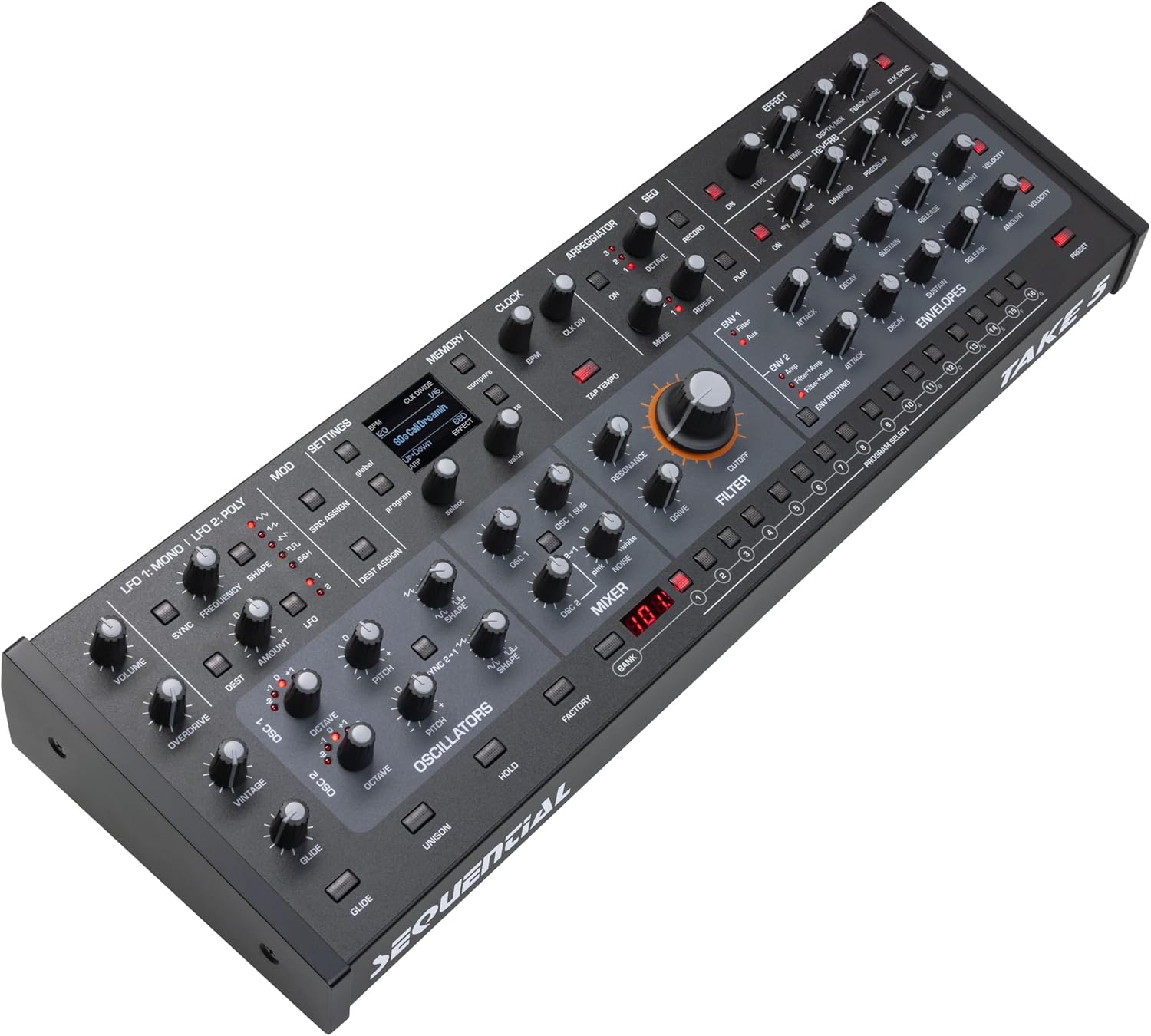 Sequential Take 5 Polyphonic Desktop Synthesizer Module