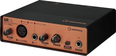 81Uly2icv1L. AC SL1500 Steinberg UR Series UR12 Black/Copper Audio Interface with Cubase AI and Cubase AI