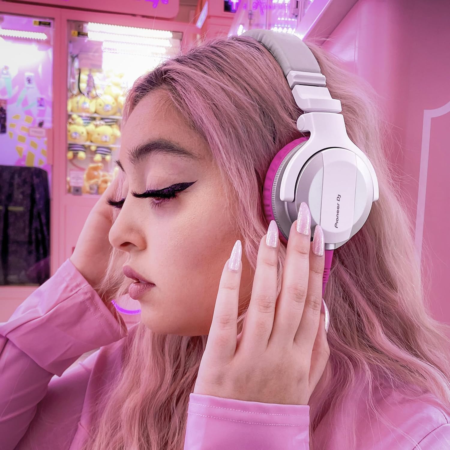 Pioneer DJ HDJ-CUE1 On-Ear Wired Headphones, Dark Silver