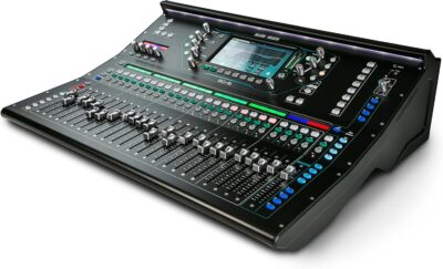 Allen & Heath SQ-6 Digital Mixer, 48 Input Channels, 7 Colour Touchscreen, 24 Onboard Preamps, 25 Faders, 16 SoftKeys AES Digital Output