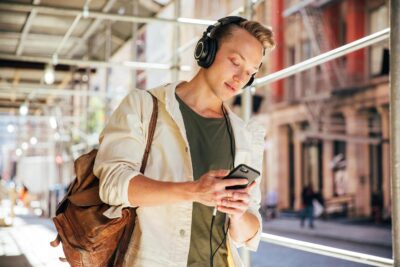 Audio-Technica ATH-M50X Professional Studio Monitor Headphones, Black, Professional Grade, Critically Acclaimed, with Detachable Cable