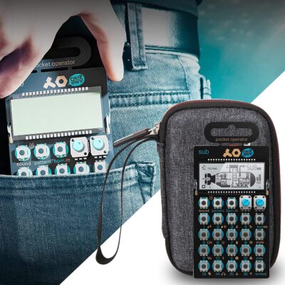 FBLFOBELI Hard Protective Case for Teenage Engineering Pocket Operators PO-12, PO-14, PO-16, PO-20, PO-24, PO-28, PO-32, PO-33 and PO-35 Sub Bass Synthesizer (Case Only)