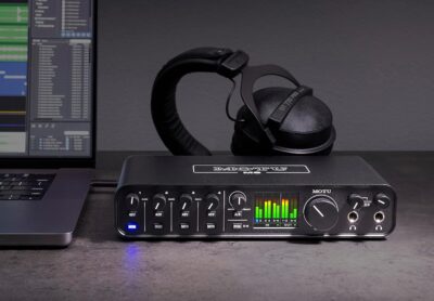 MOTU M6 6×4 USB-C Audio Interface with Studio-Quality Sound