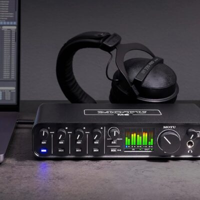 MOTU M6 6×4 USB-C Audio Interface with Studio-Quality Sound