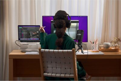 81XnVEsHq9L. AC SL1500 Rode NT-USB+ Versatile Studio-Quality USB Microphone with StreamEye Microphone Boom Arm and Polishing Cloth