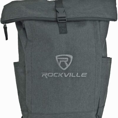 Audiosavings Recording Bundle with Focusrite Clarett+ 2Pre USB-C Interface Dual Mic Preamps with ADAT Input, Rockville RPAK Backpack Padded Laptop Pocket Durable Nylon Build (2 Items)