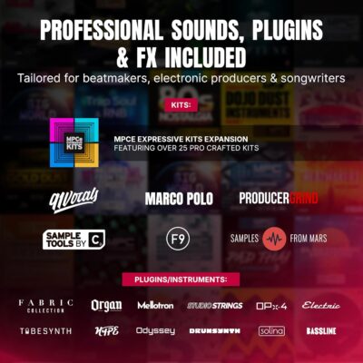 81Yw917EfyL. AC SL1500 Akai Professional MPC XL Standalone Music Production Center for Sampling and Sequencing with 10.1-inch Touchscreen, 3D MPCe Pads, 8-Core CPU, 16GB RAM, 256GB SSD