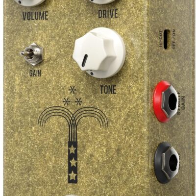 JHS Morning Glory V4 Overdrive Guitar Effects Pedal & JHS Red Remote Footswitch
