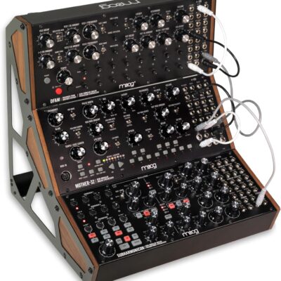 81ZQf0dML. AC SL1500 MOOG Subharmonicon Semi-Modular Analog Polyrhythmic Synthesizer with Dual Sequencer, MIDI, and Patch Bay