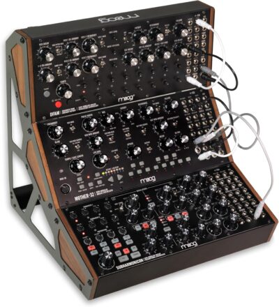 81ZQf0dML. AC SL1500 MOOG Subharmonicon Semi-Modular Analog Polyrhythmic Synthesizer with Dual Sequencer, MIDI, and Patch Bay