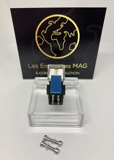 Cartridge + Diamond stylus for STANTON ST100, ST150, STR8 100, STR8 80, STR8 90 Sea Blue