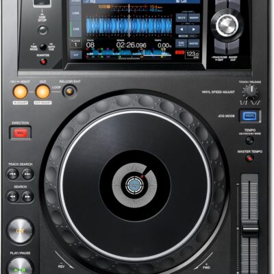 Pioneer DJM-450 2-Channel DJ Mixer with XDJ-1000MK2 Digital Performance DJ Media Player (Pair)