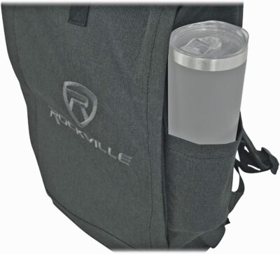 Audiosavings Recording Bundle with Focusrite Clarett+ 2Pre USB-C Interface Dual Mic Preamps with ADAT Input, Rockville RPAK Backpack Padded Laptop Pocket Durable Nylon Build (2 Items)