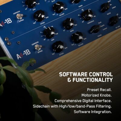 Antelope Audio A4-1B Optical Compressor — Optical Tube Compressor w/Analog Signal Path & Custom Transformers — DAW Integration, Remote Control & Automation — Analog Automated Opto Valve Compressor