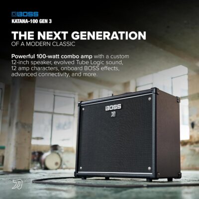 81b5EedefCL. AC SL1500 Boss Katana-100 Gen 3 100-watt 1 x 12-inch Combo Amplifier