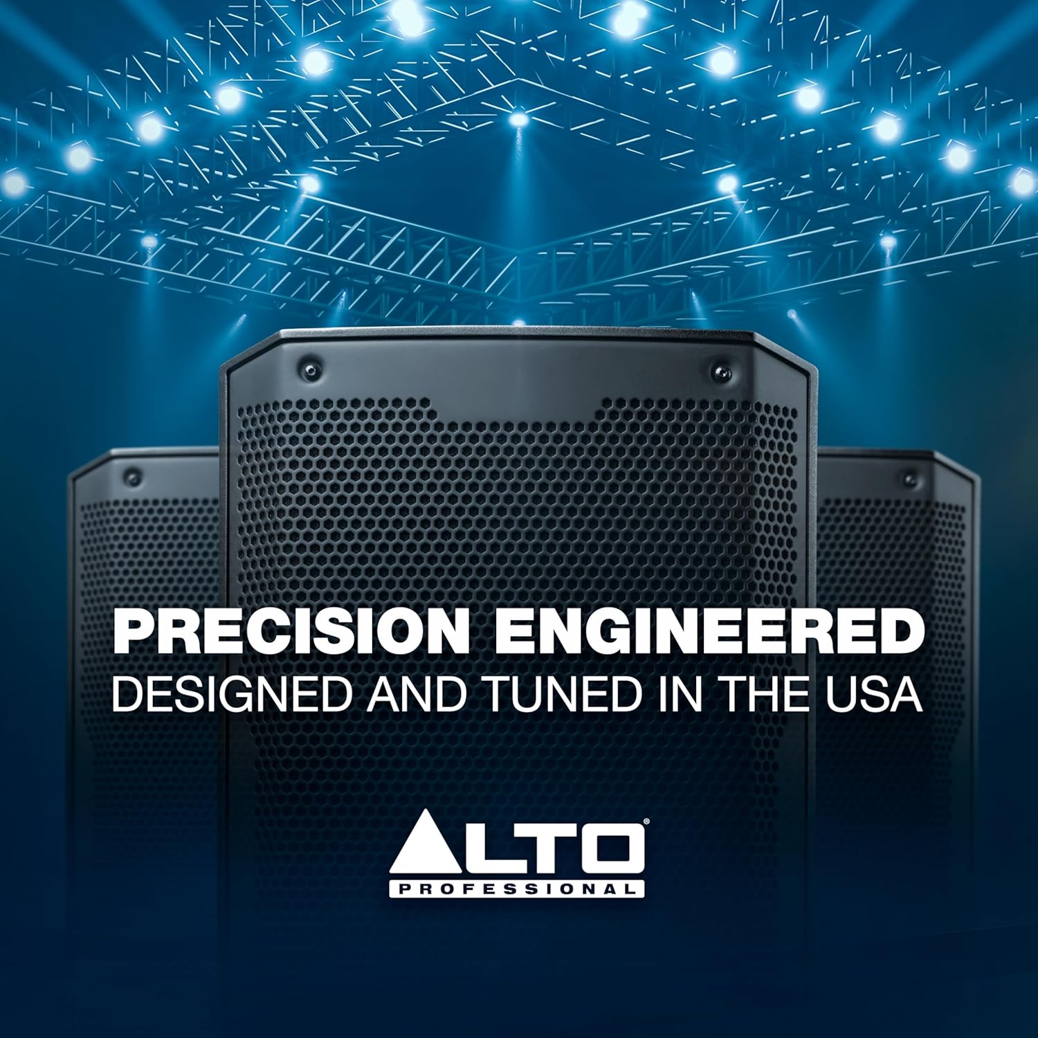 ALTO TS410 2000W 10 Powered PA Speaker with 3 Channel Mixer, Bluetooth Streaming, Wireless Loudspeaker Linking, DSP App