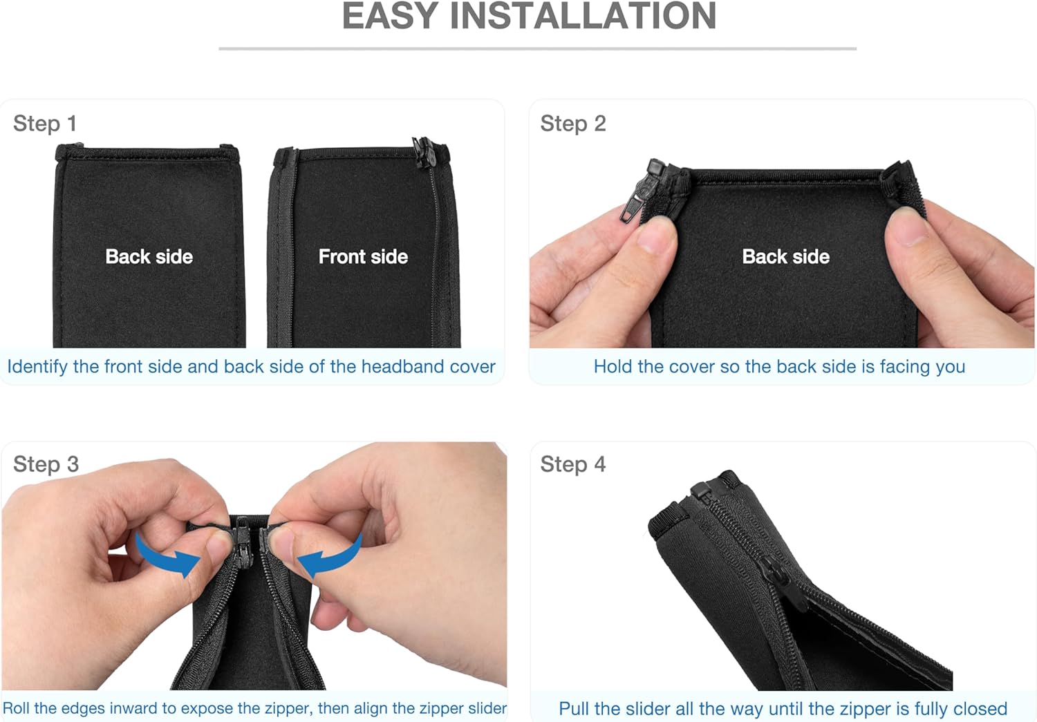 Headphone Headband Cover Cushion Compatible with Denon DJ HP700 HP800 HP1000 HP1100 HP2000,DJ MC7000 Headphones Bundle DJ Headphone-Headband Tape Protection