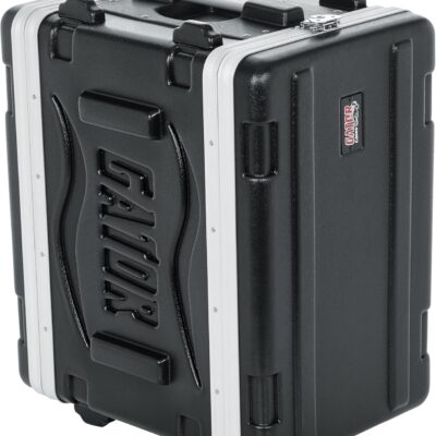 81dkgXGozpL. AC SL1500 Gator Cases Lightweight Molded 6U Rack Case with Heavy Duty Latches, Shallow 14.25 Depth (GR-6S)