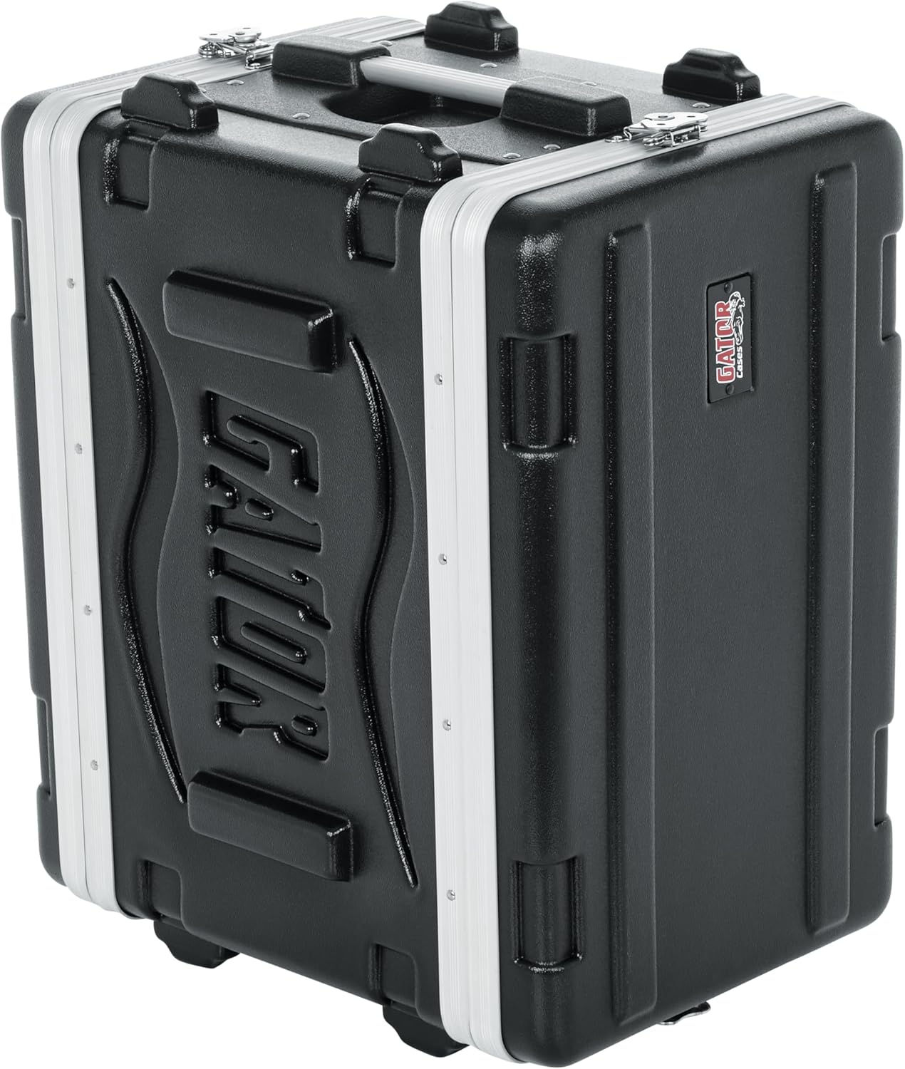 Gator Cases Lightweight Molded 6U Rack Case with Heavy Duty Latches, Shallow 14.25 Depth (GR-6S)