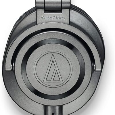 Audio-Technica ATH-M50XGM Professional Monitor Headphones, Gun Metal