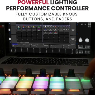 81dtV85vqjL. AC SL1500 Akai Professional APC40 MKII – USB MIDI Controller for 1 to 1 Mapping with Ableton Live Lite with 5×8 Clip Launch Matrix, Knobs and Faders, Pro Software Suite Included