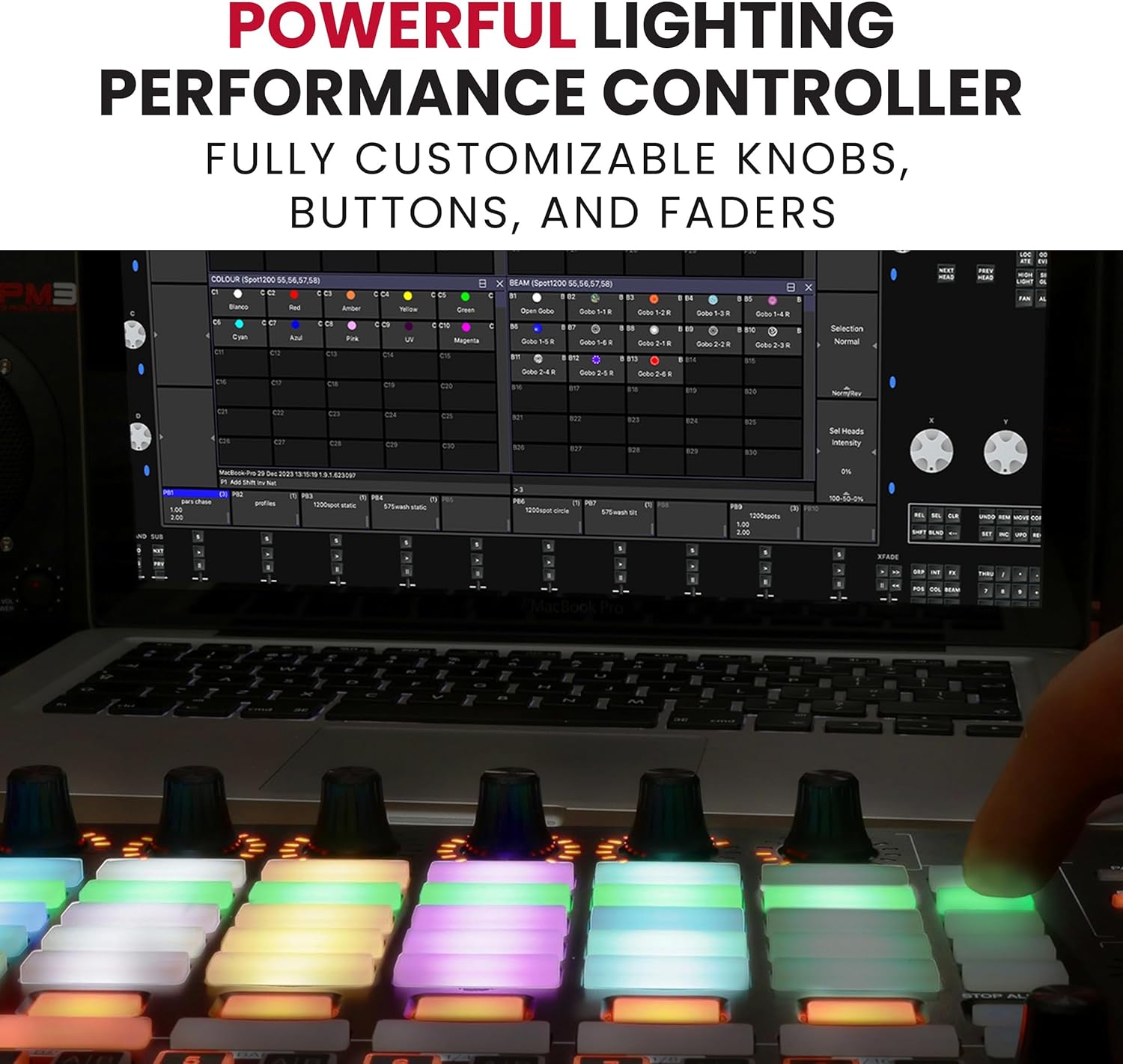 Akai Professional APC40 MKII – USB MIDI Controller for 1 to 1 Mapping with Ableton Live Lite with 5×8 Clip Launch Matrix, Knobs and Faders, Pro Software Suite Included