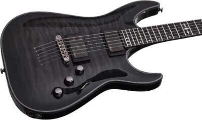 Schecter Hellraiser Hybrid C-1 – Trans Black Burst