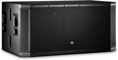 81eo IaWOlL. AC SL1500 JBL Professional SRX828SP Portable, Active, Amplified, Powered Dual 18 Inch Subwoofer System. 2000 Watt Peak Crown Amplifier. DJ, PA, Stage. Black