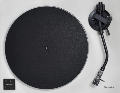 Technics Turntable, Premium Class HiFi Record Player with Coreless Direct Drive Motor and Bluetooth, Stable Playback, Audiophile-Grade Cartridge and Precision Tonearm, Dustcover Included – SL-40CBT-H